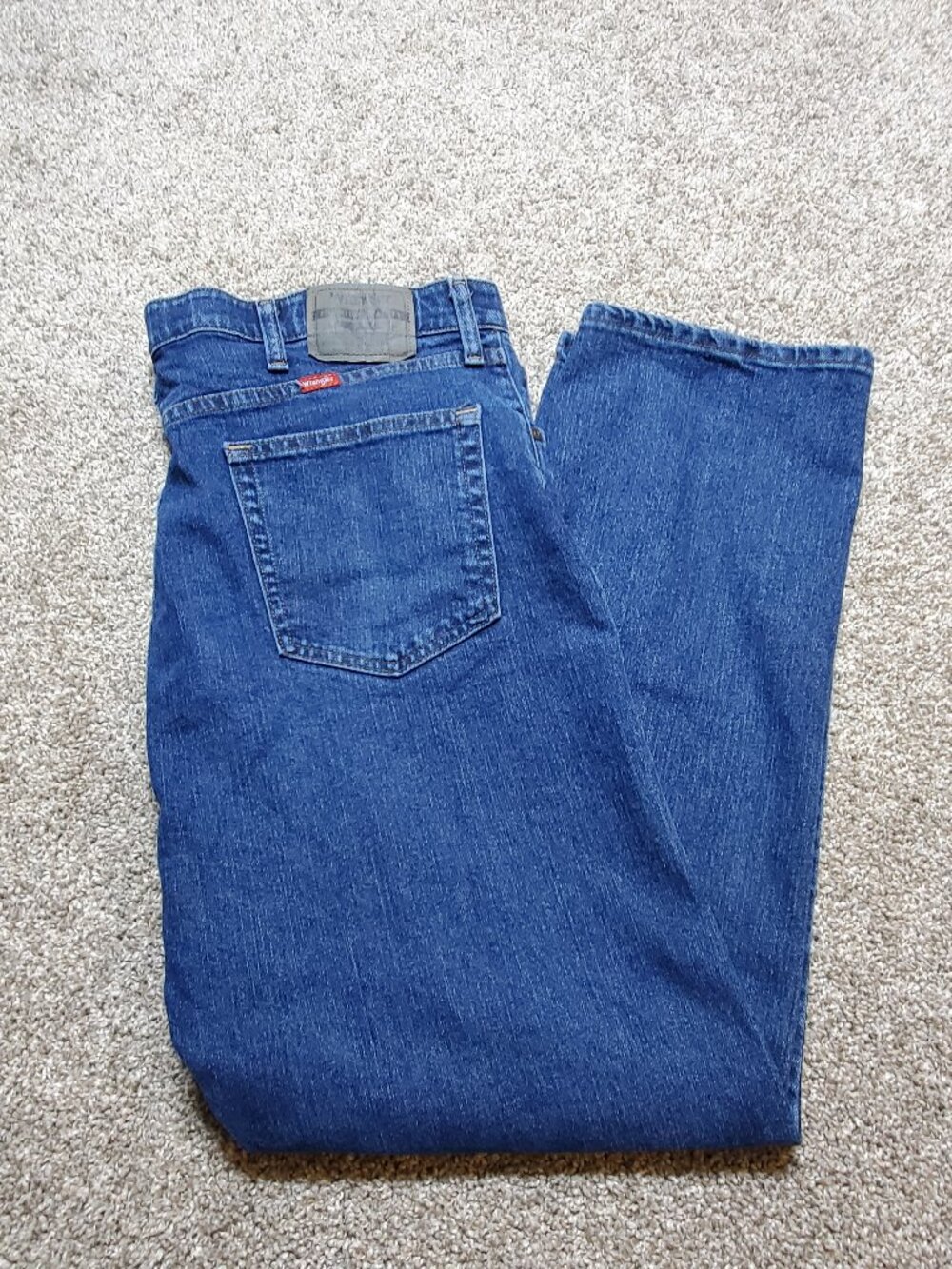Wrangler Men's Jeans 38x29 Dark Blue